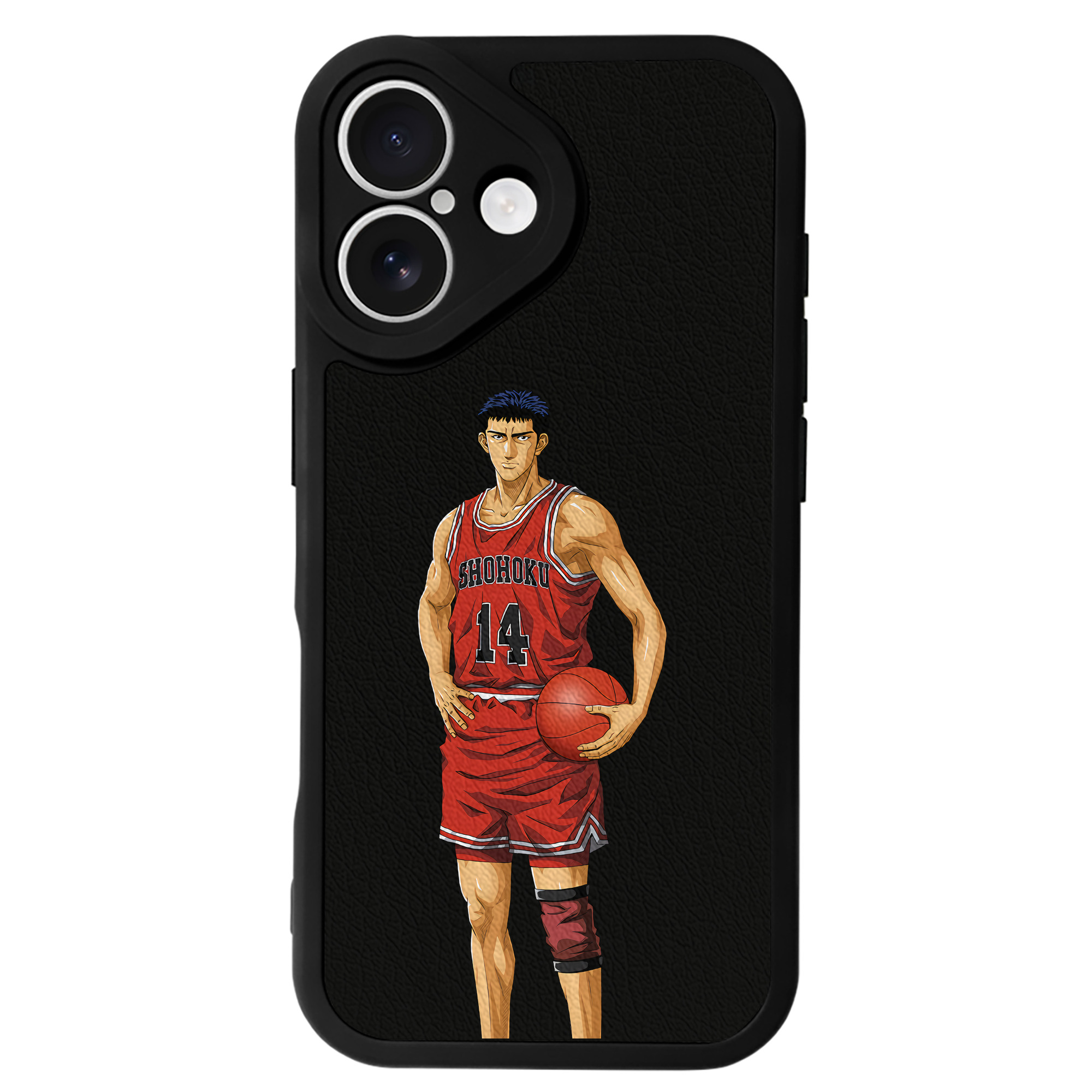 （画像用） SLAM DUNK／スラムダンク 【iPhone 16シリーズ対応】シリコンスマホケース（レザー調） 材質：シリコン